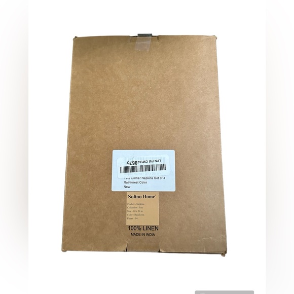 Solino Home 100% Linen Napkins - Picture 7 of 9